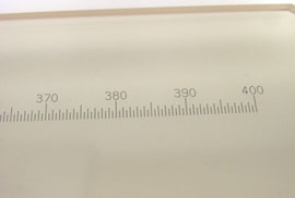 有効長400ｍｍ低膨張ガラススケール